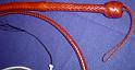 6ft Saddle Tan 12 plait Indiana Jones Bullwhip B